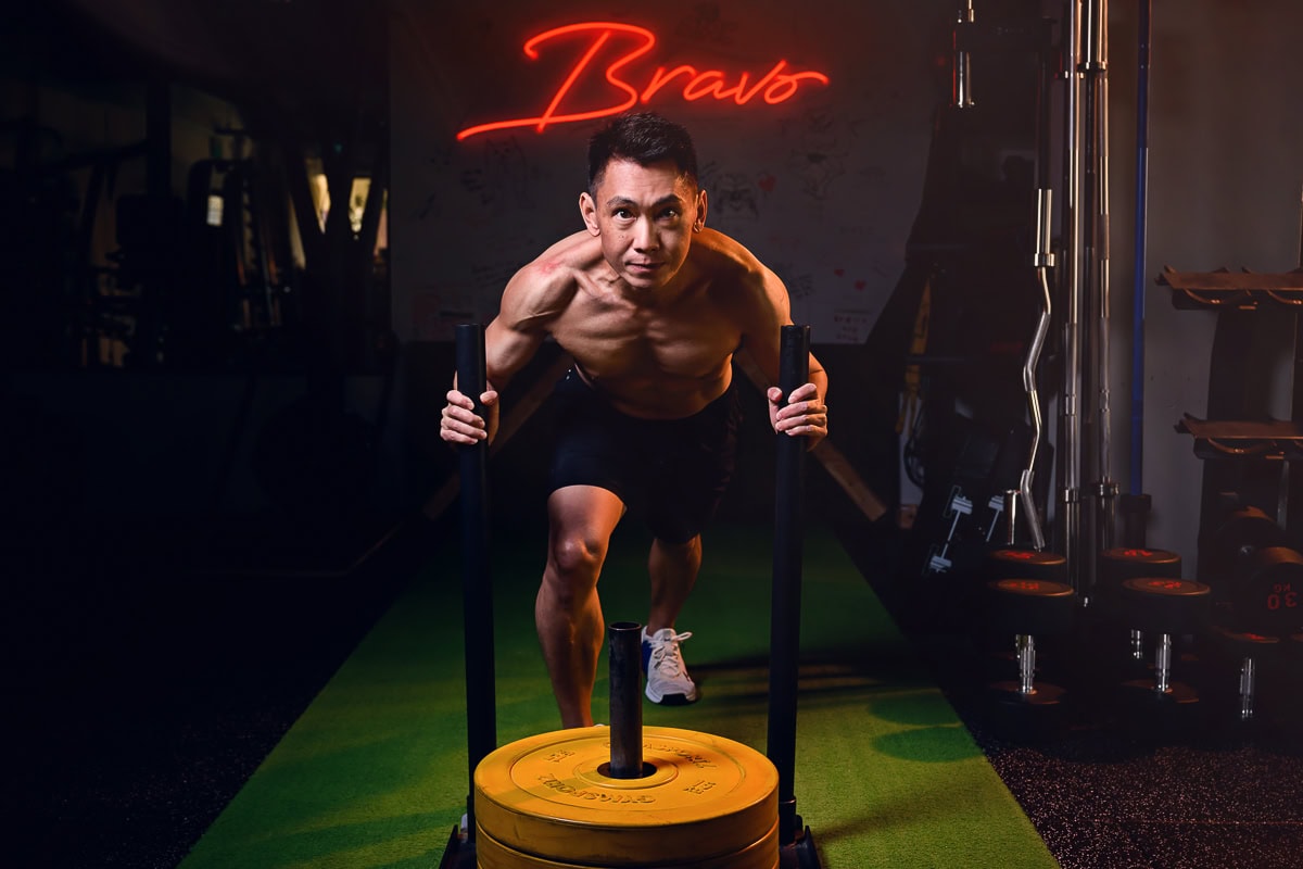 Fitness Commercial photography - portrait